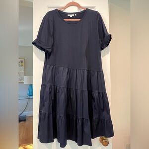 Chico's Dark Blue Dress Size 2